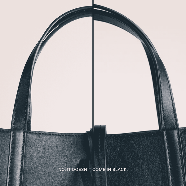 No, it doesn't come in black.