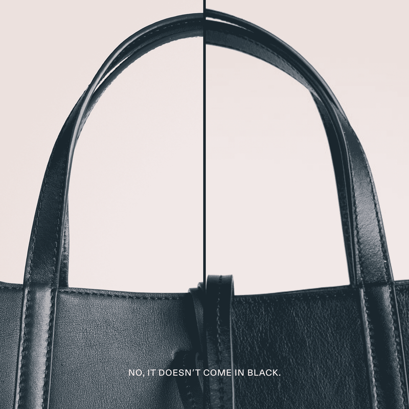 No, it doesn't come in black.